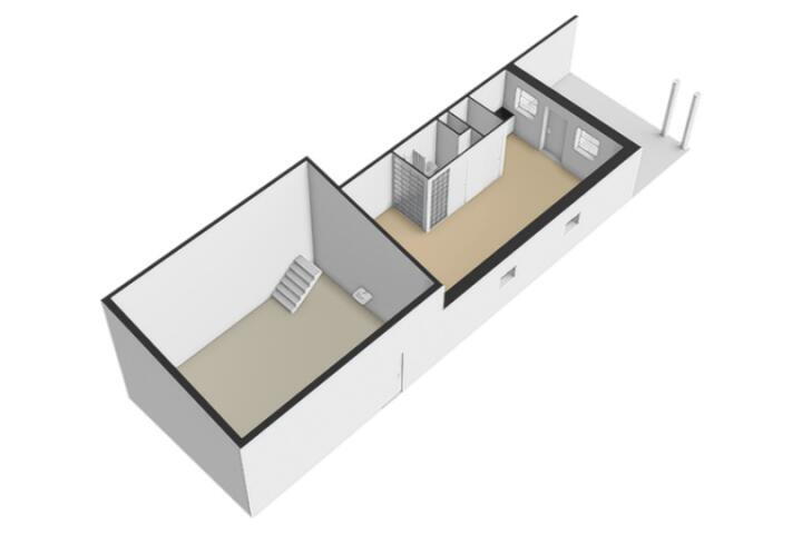Plattegrond – Voorstraat 44 A, Velddriel