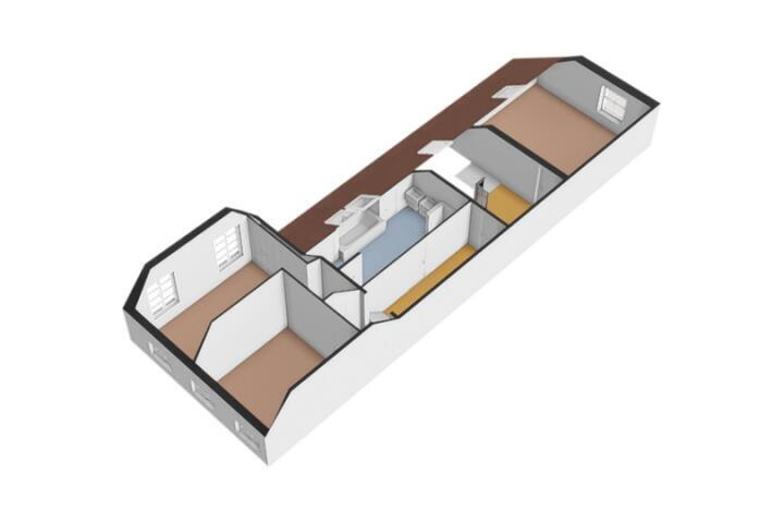 Plattegrond – Voorstraat 44 A, Velddriel