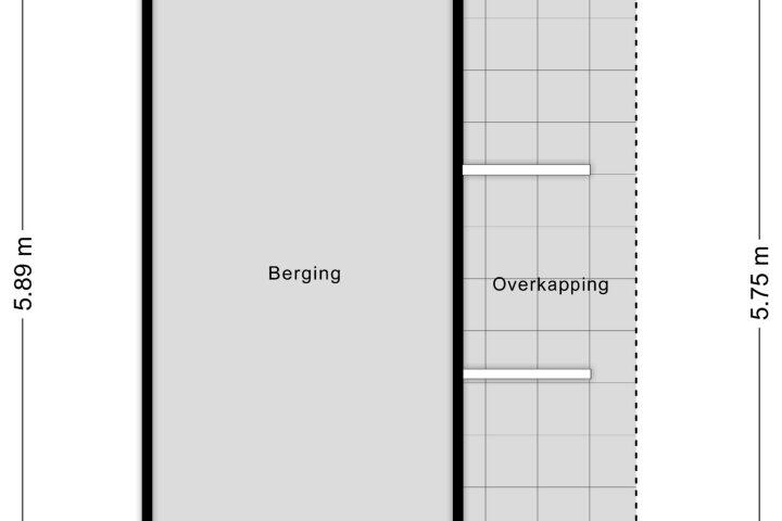 Plattegrond – Vosberg 6, Kruisland
