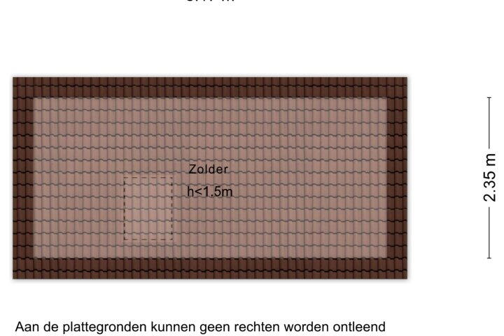 Plattegrond – Vossendal 52, Zeewolde