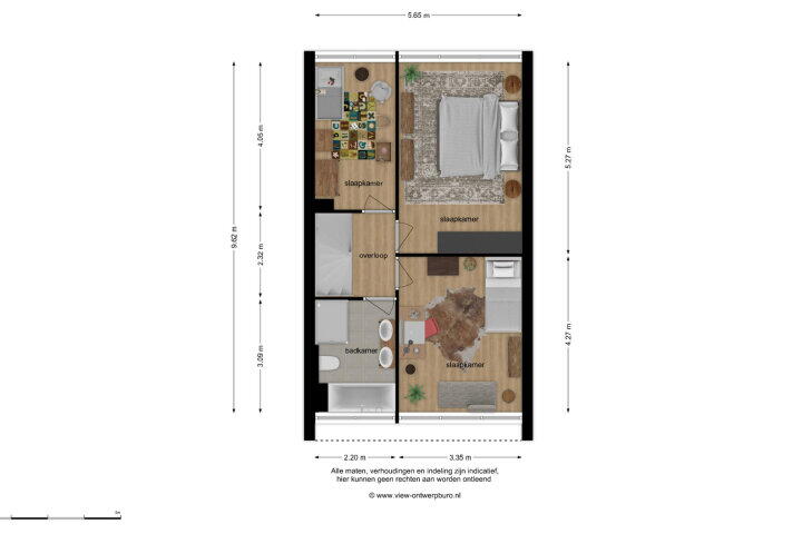 Plan – Vossenlaar 8, Bavel