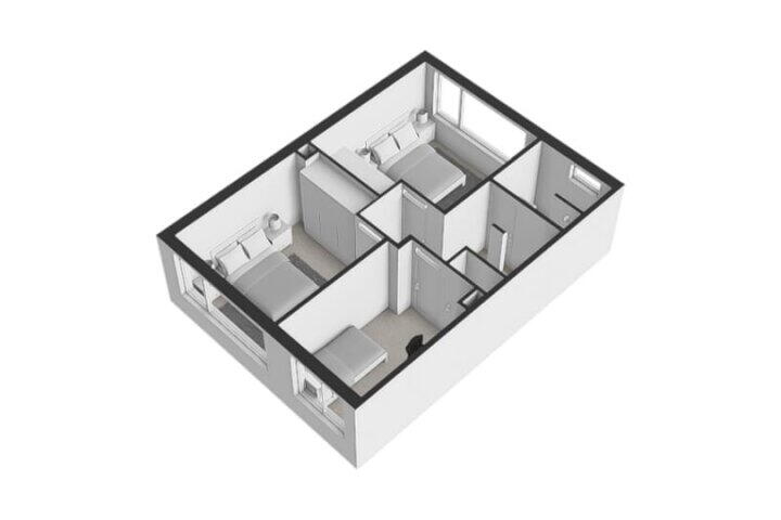 Plattegrond – Vredeoordlaan 4, Leersum
