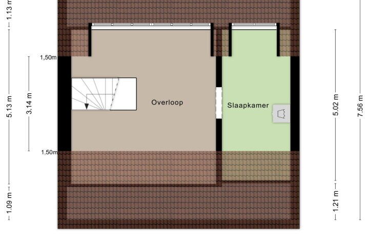Plattegrond – Vredeslaan 3, Limbricht
