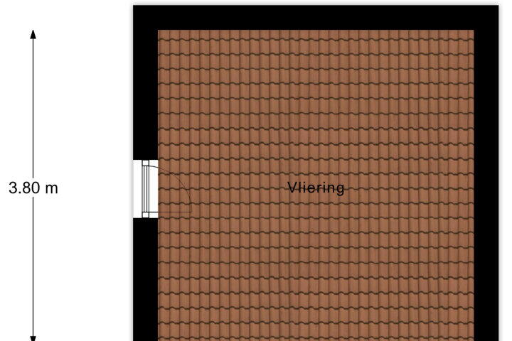 Plattegrond – Vrijburgstraat 18, Vlissingen