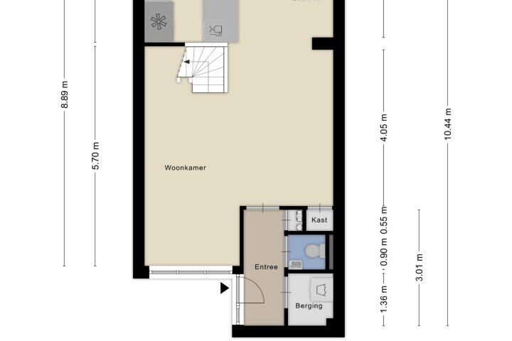 Plattegrond – Vronen 4, Nieuw-Vennep