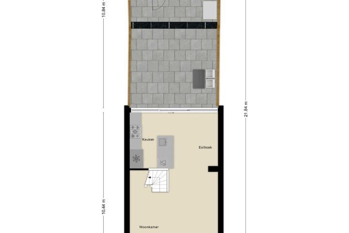 Plattegrond – Vronen 4, Nieuw-Vennep