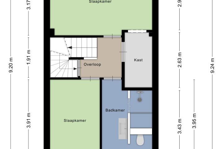 Plattegrond – Vronen 4, Nieuw-Vennep