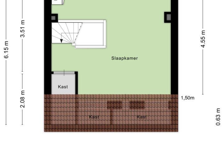 Plattegrond – Vronen 4, Nieuw-Vennep