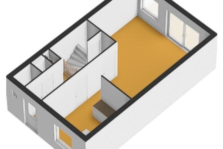 Plattegrond – Waalstraat 131, Almere