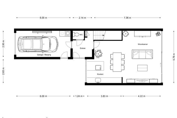 Plattegrond – Waardeel 112, Steenwijk