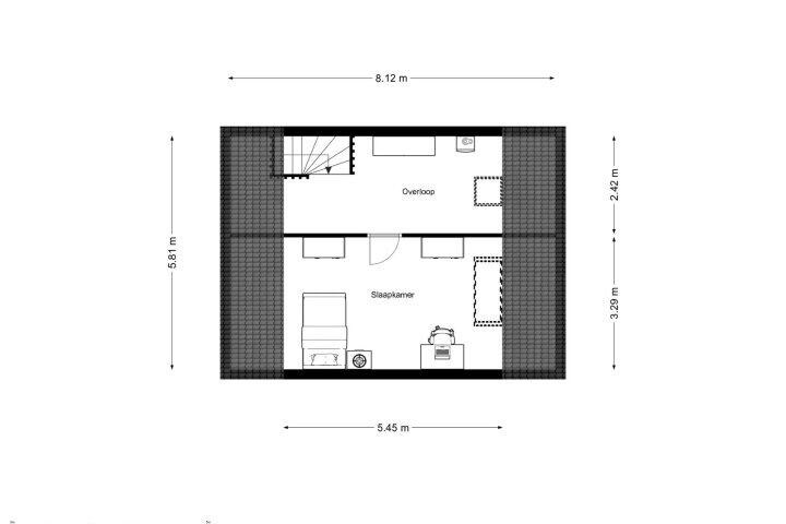 Plattegrond – Waardeel 112, Steenwijk