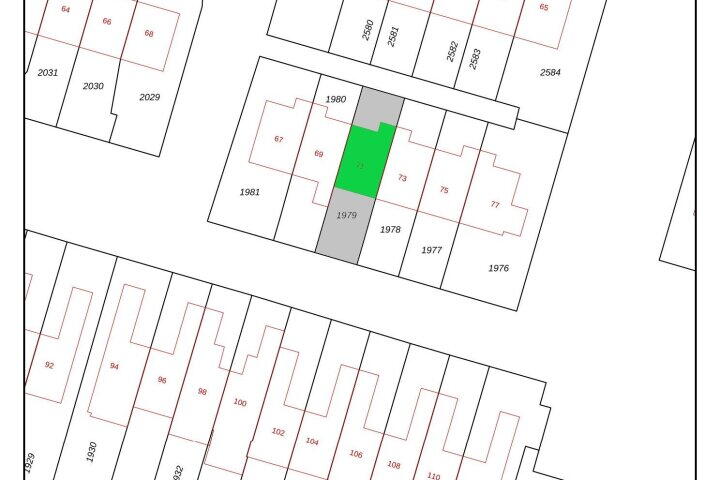 Plattegrond – Waardeel 71, Steenwijk