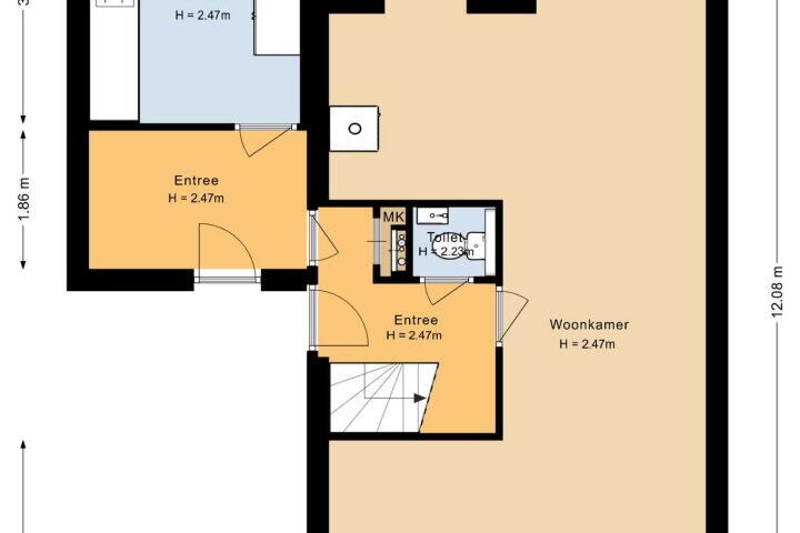 Plattegrond – Wagenmaker 20, Veenhuizen