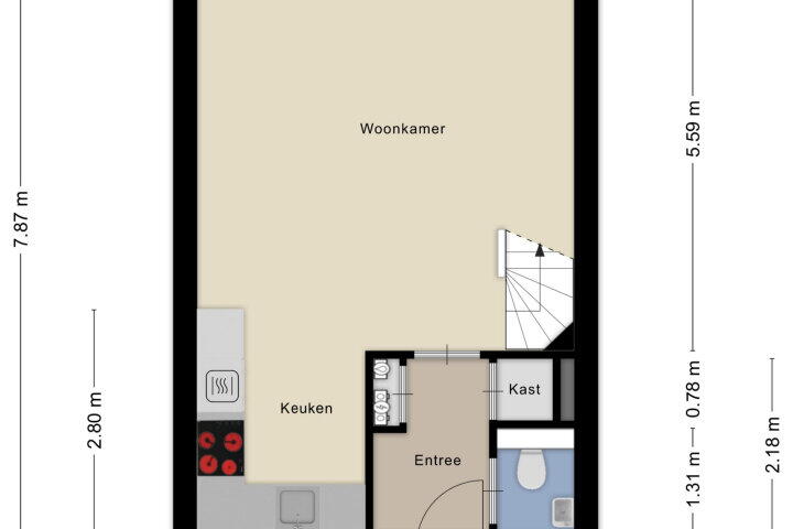 Plattegrond – Wagenmaker 76, Wijchen