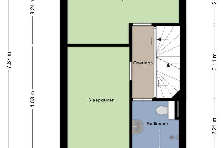 Plattegrond – Wagenmaker 76, Wijchen