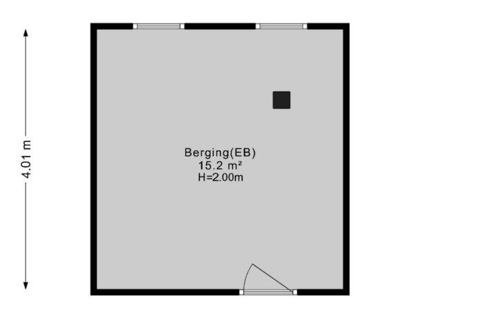 Plattegrond – Wagnersingel 21, Groningen