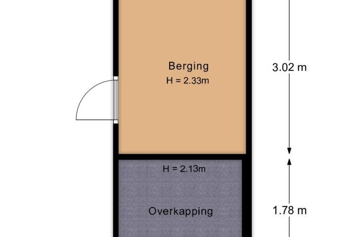 Plattegrond – Warenargaarde 532, Apeldoorn