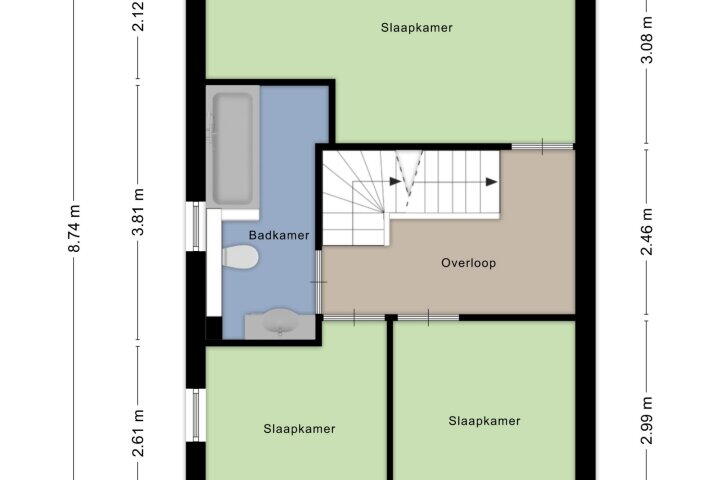 Plattegrond – Warmelo 12, Zeewolde