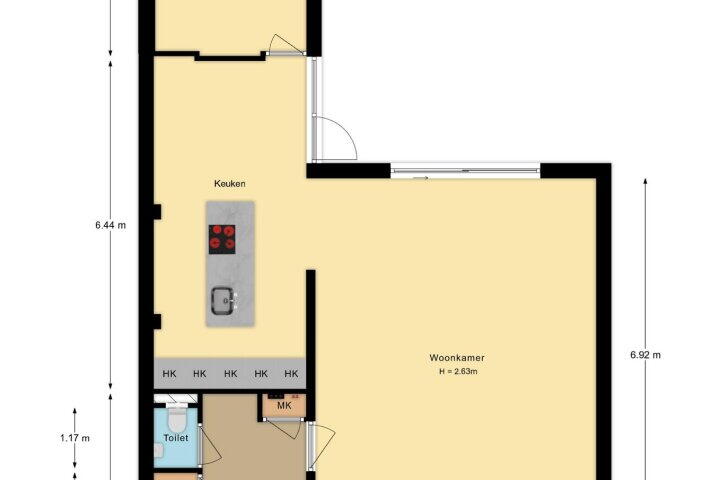 Plattegrond – Waterlei 290, Apeldoorn
