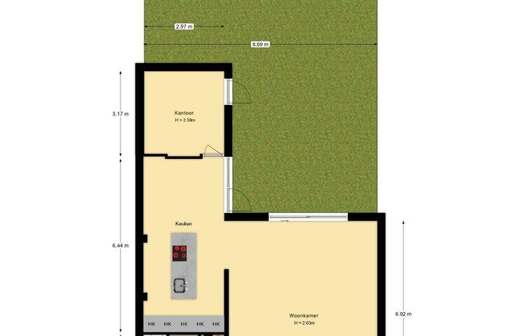 Plattegrond – Waterlei 290, Apeldoorn