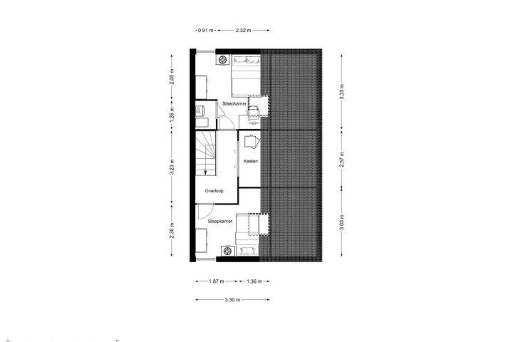 Plattegrond – Waterlelie 31, Drachten