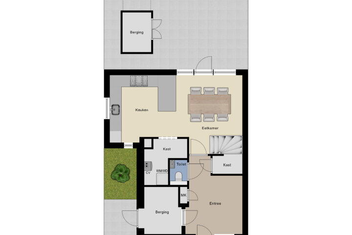 Plattegrond – Waterlelielaan 93, Arnhem