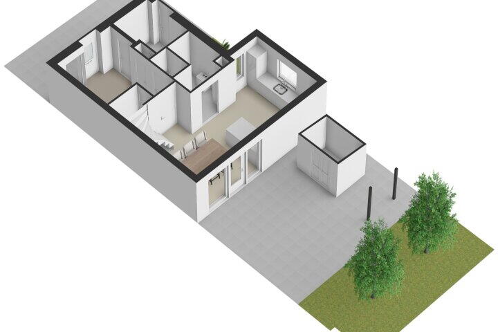 Plattegrond – Waterlelielaan 93, Arnhem