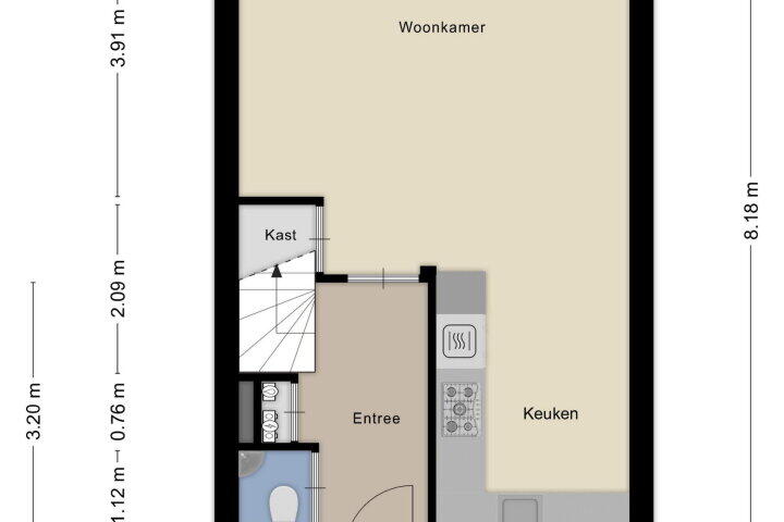 Plattegrond – Waterman 6, Zeewolde
