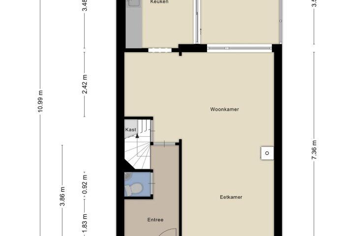 Plattegrond – Watersnipstraat 110, Wijchen