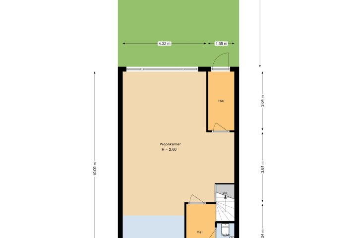 Plattegrond – Wederik 3, Reeuwijk