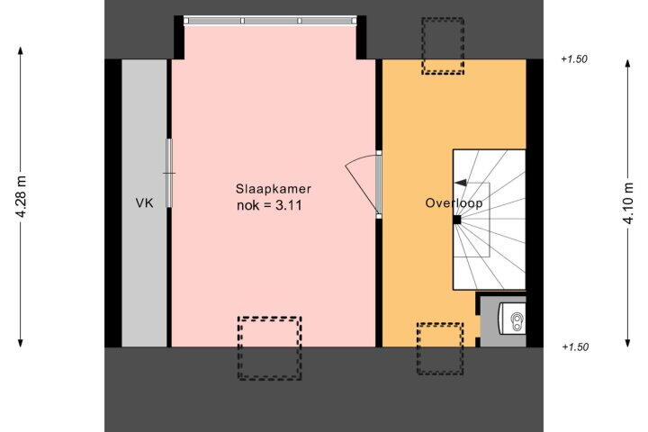 Plattegrond – Wederik 3, Reeuwijk