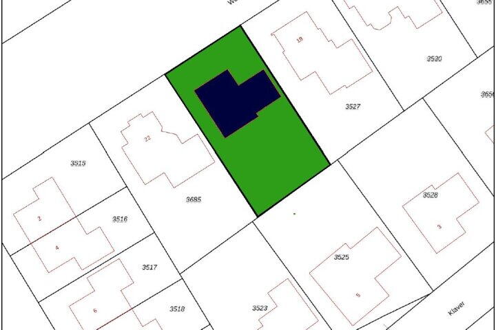 Plattegrond – Weegbree 20, Leek