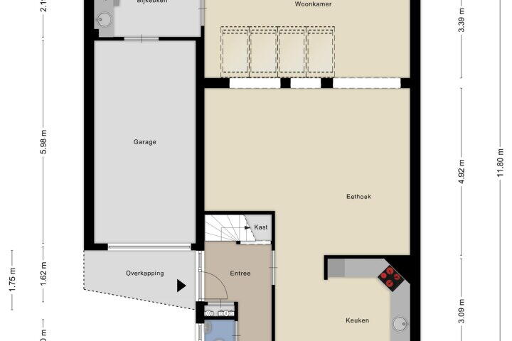 Plattegrond – Wegedoorn 13, Zeewolde