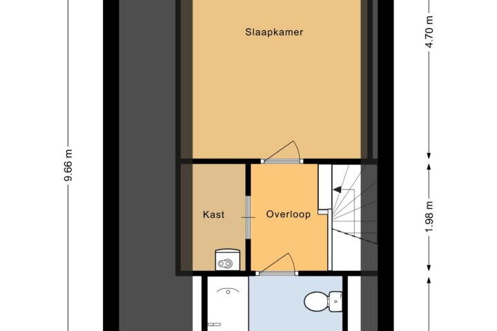 Plattegrond – Weidemolen 68, Heerhugowaard