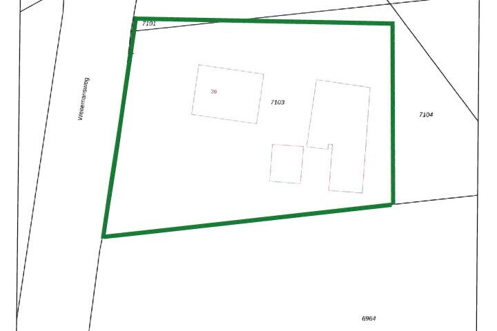 Plattegrond – Weitemansweg 39, Vriezenveen