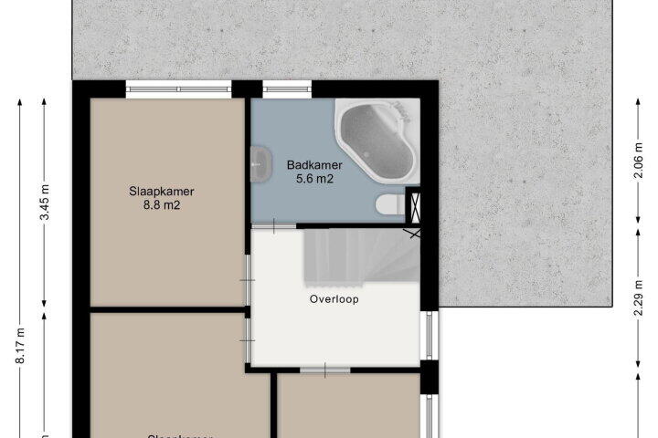 Plattegrond – Welborchlanden 23, Enschede