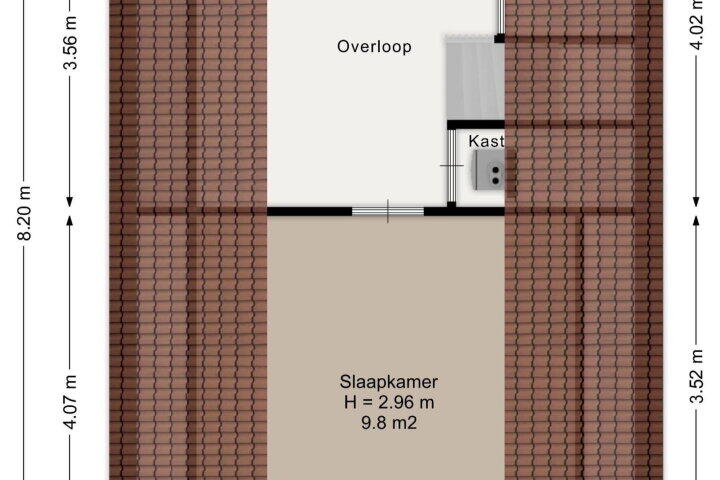 Plattegrond – Welborchlanden 23, Enschede