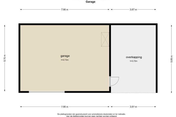 Plattegrond – Werfstraat 42, Stadskanaal