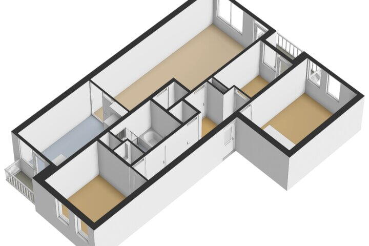 Plattegrond – Werkhovenstraat 14, Amsterdam