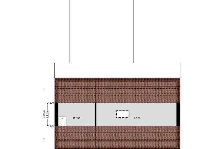 Plattegrond – Wernhoutseweg 73, Wernhout