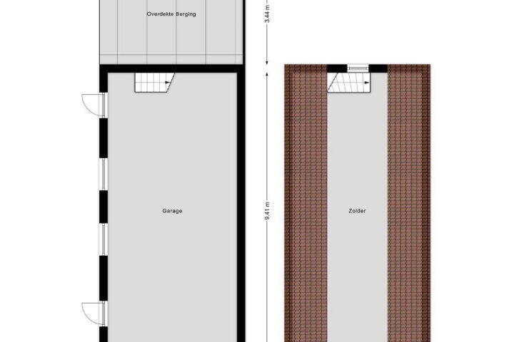 Plattegrond – Wernhoutseweg 73, Wernhout