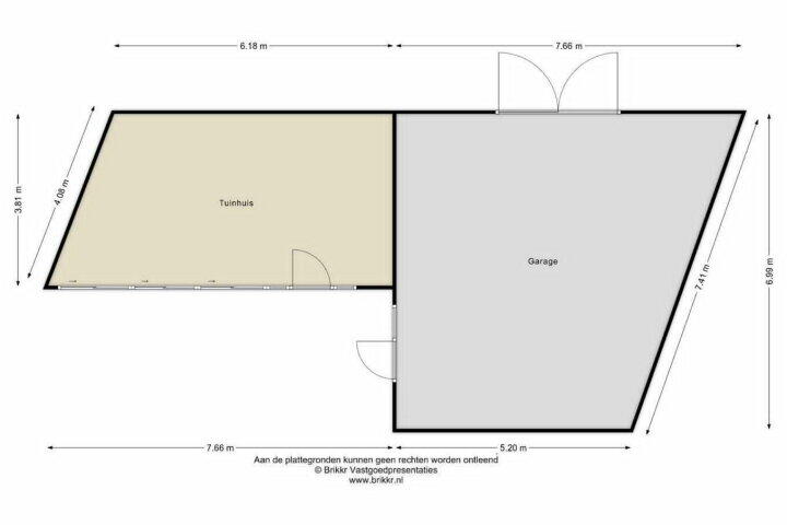 Plattegrond – Wernhoutseweg 73, Wernhout