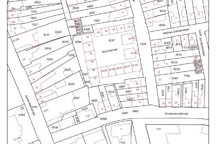 Plattegrond – Wervelstraat 44, Horst