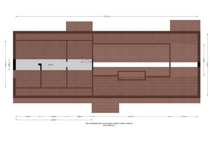 Plattegrond – Westdorperstraat 19, Borger