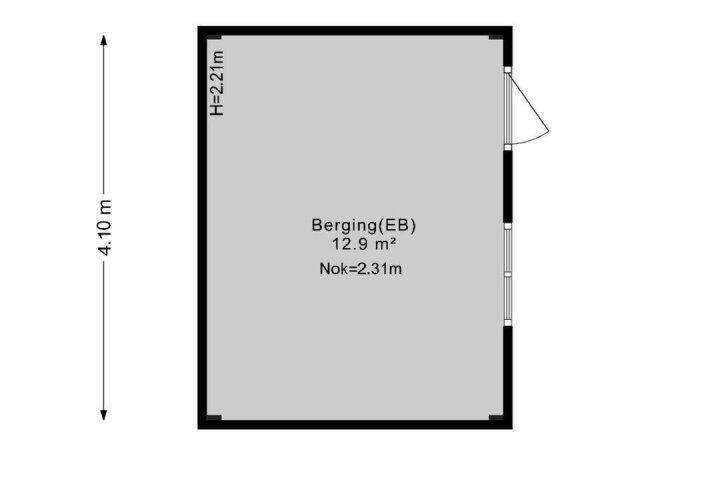 Plattegrond – Westelijke Doorsnee NZ 16, Emmer-Compascuum