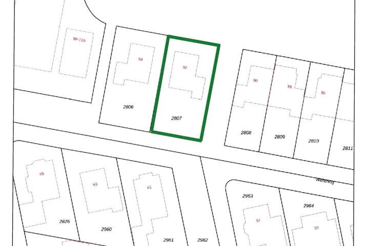 Plattegrond – Wetering 92, Vriezenveen