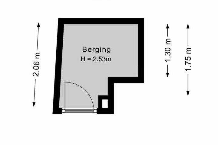 Plattegrond – Weteringkade 203, Amersfoort
