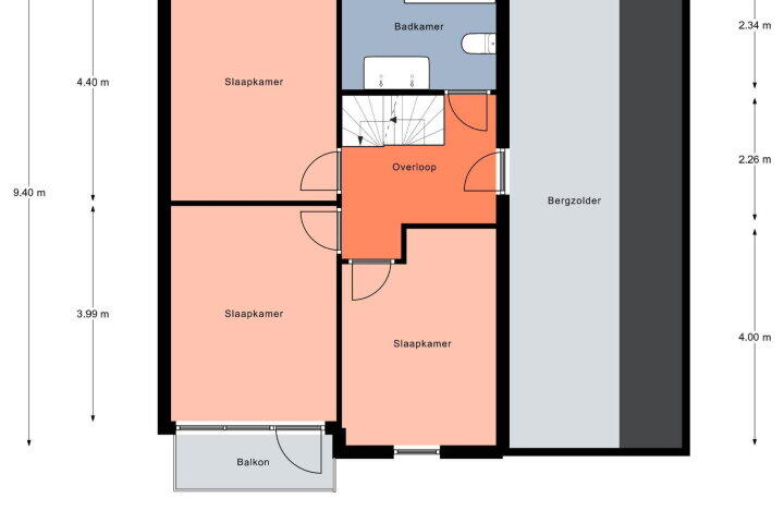 Plattegrond – Wethouder Hamsterlaan 11, Leek