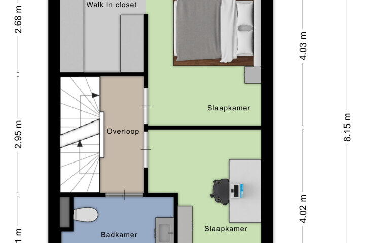 Plattegrond – Wethouder Lanenstraat 9, Roosendaal
