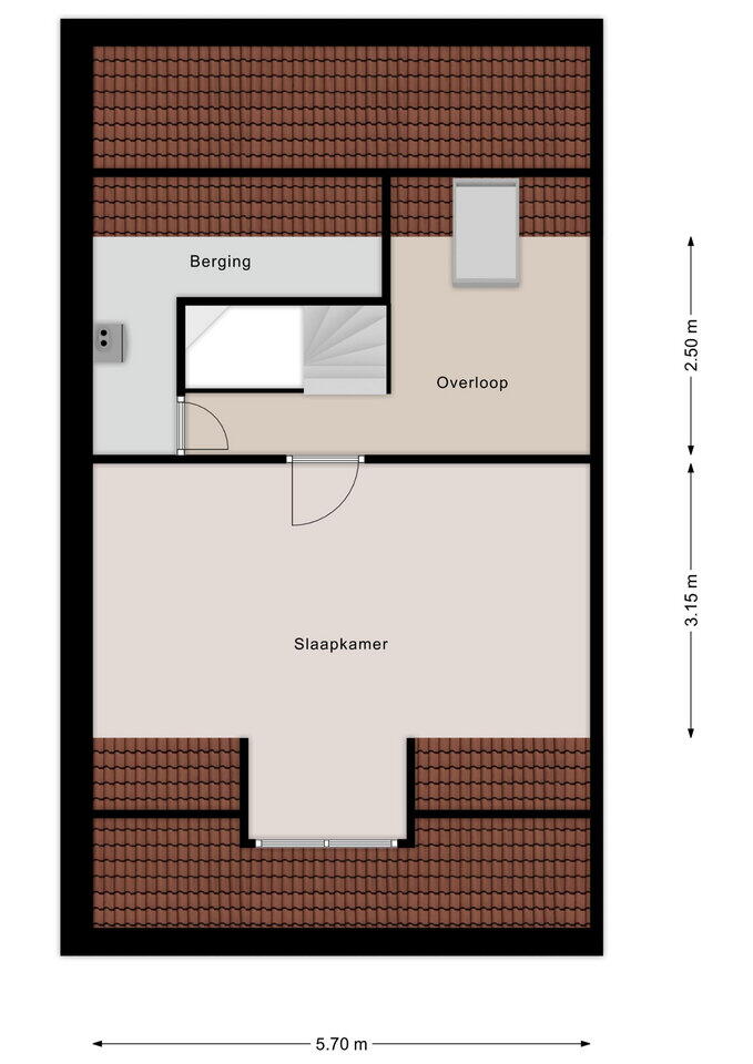Plattegrond 3 - Wethouder Slootstraat 2, Tuk